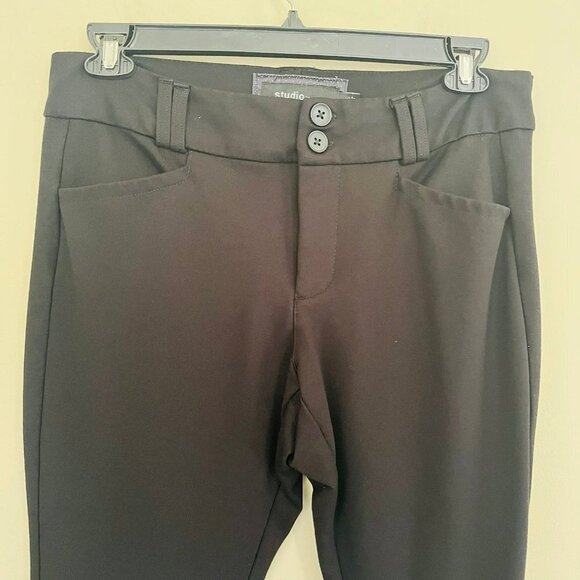 Torrid Studio Luxe Ponte Boot Cut Trousers in Black SZ 12 Short - Picture 3 of 8
